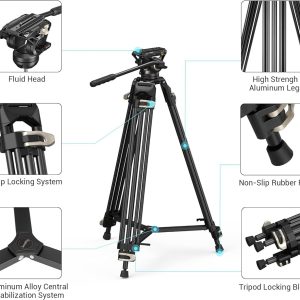 SmallRig Heavy-Duty Fluid Head Tripod AD-01 art 3751B