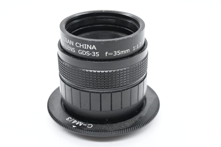 Fujian 35mm f1.7 GDS-35 TV anello micro 4/3