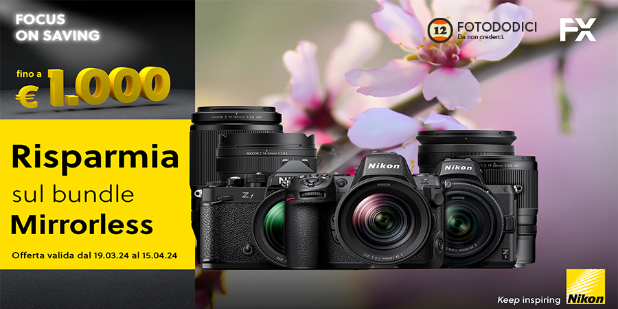 Nikon Focus On Saving risparmia sul bundle mirrorless fino al 15 aprile 2024