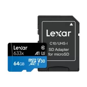 Lexar MicroSD 633X + Adattatore 32/64/128/256GB