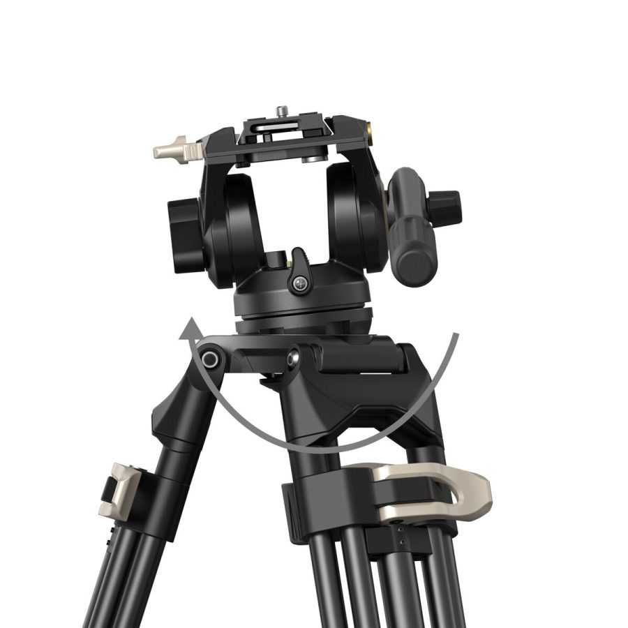 SmallRig Heavy-Duty Fluid Head Tripod AD-01 art 3751B - immagine 3