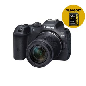 Canon EOS R7 con RF-S 18-150MM F3.5-6.3 IS STM – Garanzia Canon Italia – OMAGGIO  Lexar SDXC 128GB Gold Series 1800x fino al 30/04/24