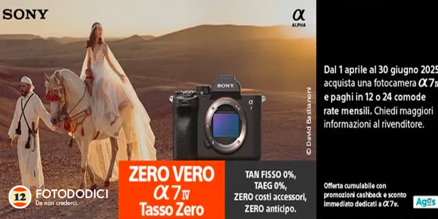 SONY TASSO ZERO Fino al 30 Giugno 2025