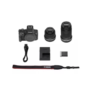 Canon EOS R100 + RF-S 18-45mm IS STM + RF-S 55-210mm IS STM – Garanzia Canon Italia