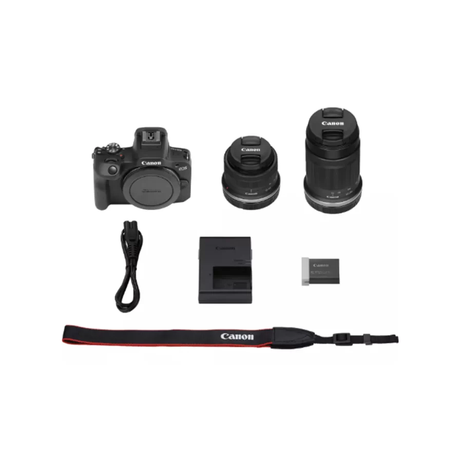 Canon EOS R100 + RF-S 18-45mm IS STM + RF-S 55-210mm IS STM - Garanzia Canon Italia