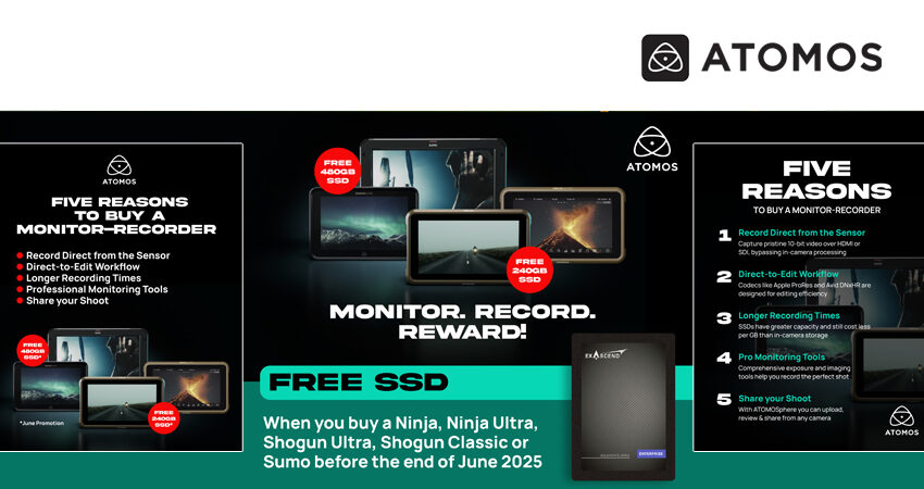 Atomos Promo Fino al 30 Giugno : Ssd Omaggio