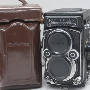 Rolleiflex 6X6 con Xenatar 80mm f 2.8