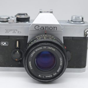 Canon FTb QL con 50mm f/1.8