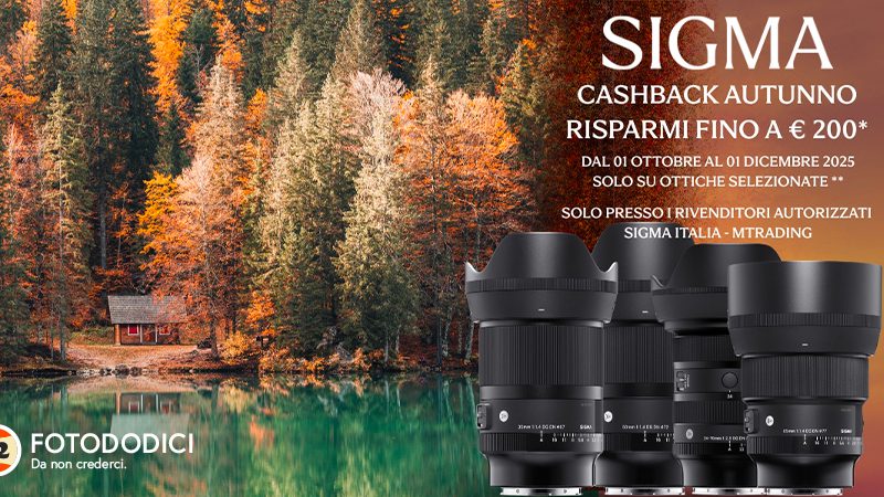 Sigma Cashback Invernale FINO AL 1 Dicembre 2025