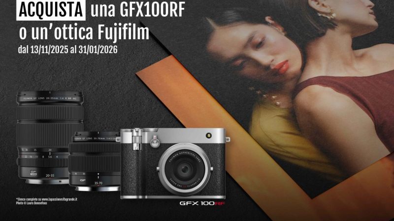 Promozione Fujifilm – Dal 13 Novembre al 31 Gennaio 2026
